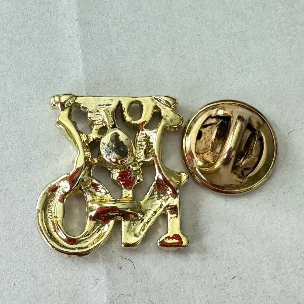 JUST SAY NO - Vintage 1990’s Metal Retro Pin DARE Nancy Reagan Punky Brewster